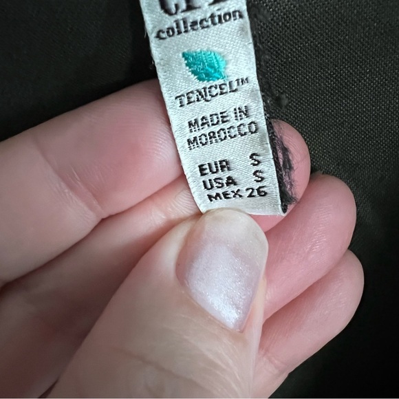 Zara Women’s Army Green Shirt Dress size Small - Picture 5 of 12